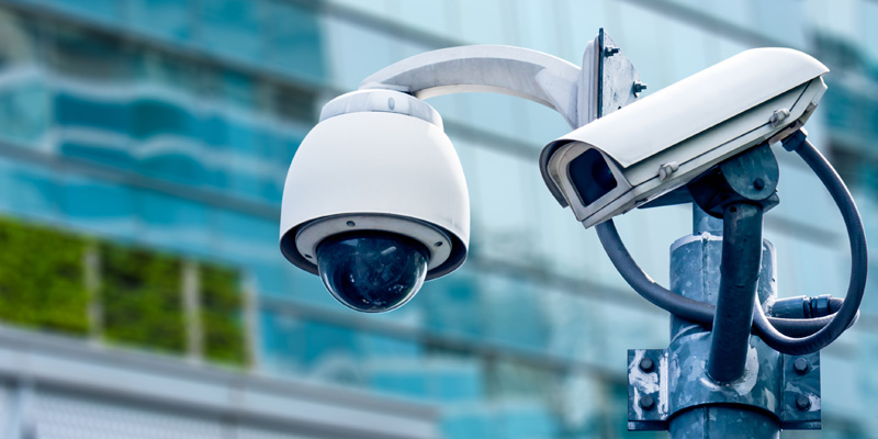 security camera and urban video